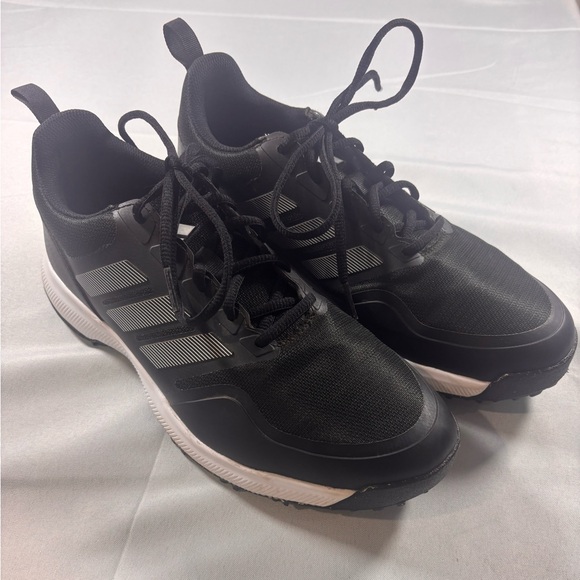 Adidas Tech Response SL 3.0 Black Golf Shoes GV6896 Mens Size 7.5 End Plastic - Picture 1 of 9